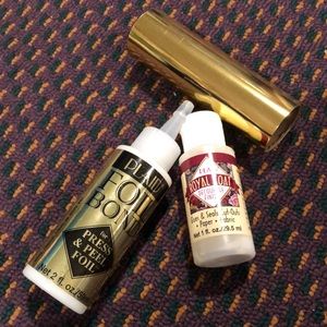 NWOT -Plaid Royal Coat  3 piece -Foil Decoupage Kitt